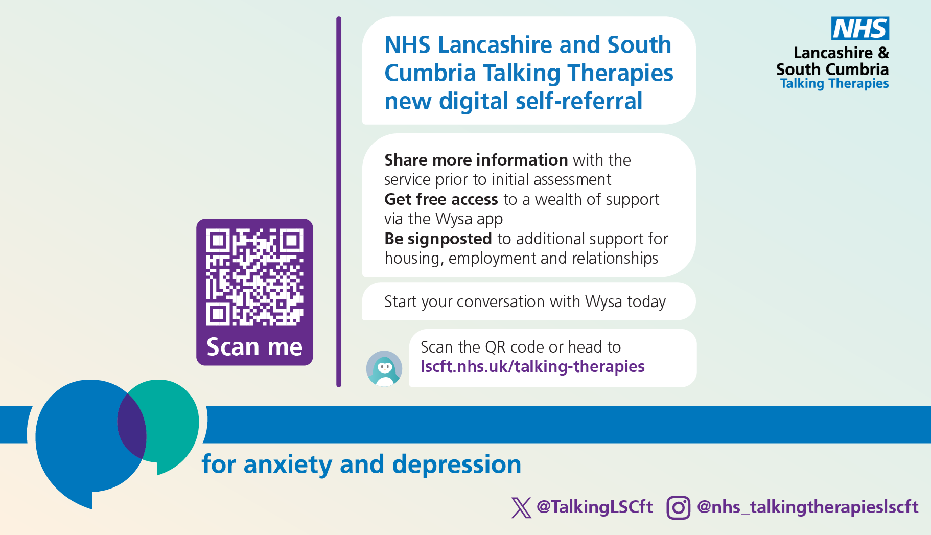 NHS Talking Therapies new digital self referral 